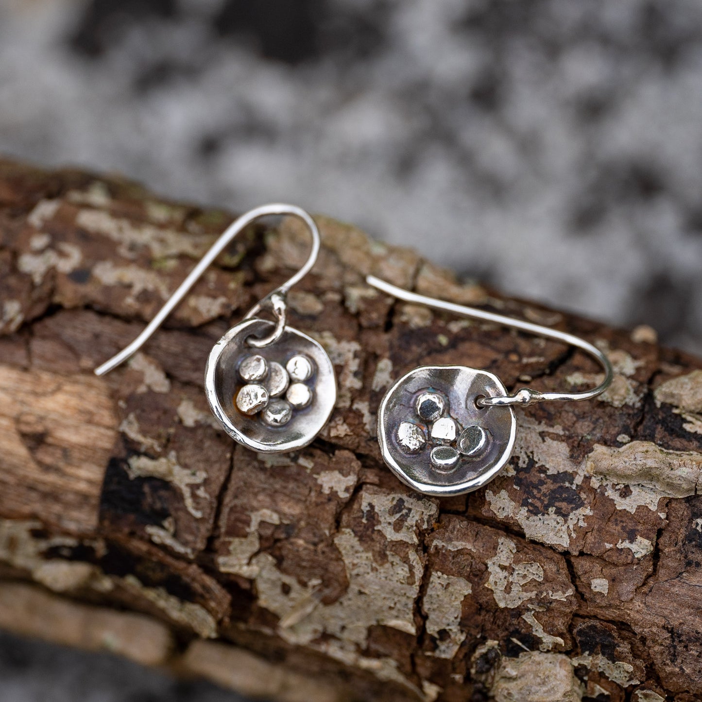Birds Nest Fungi Earrings