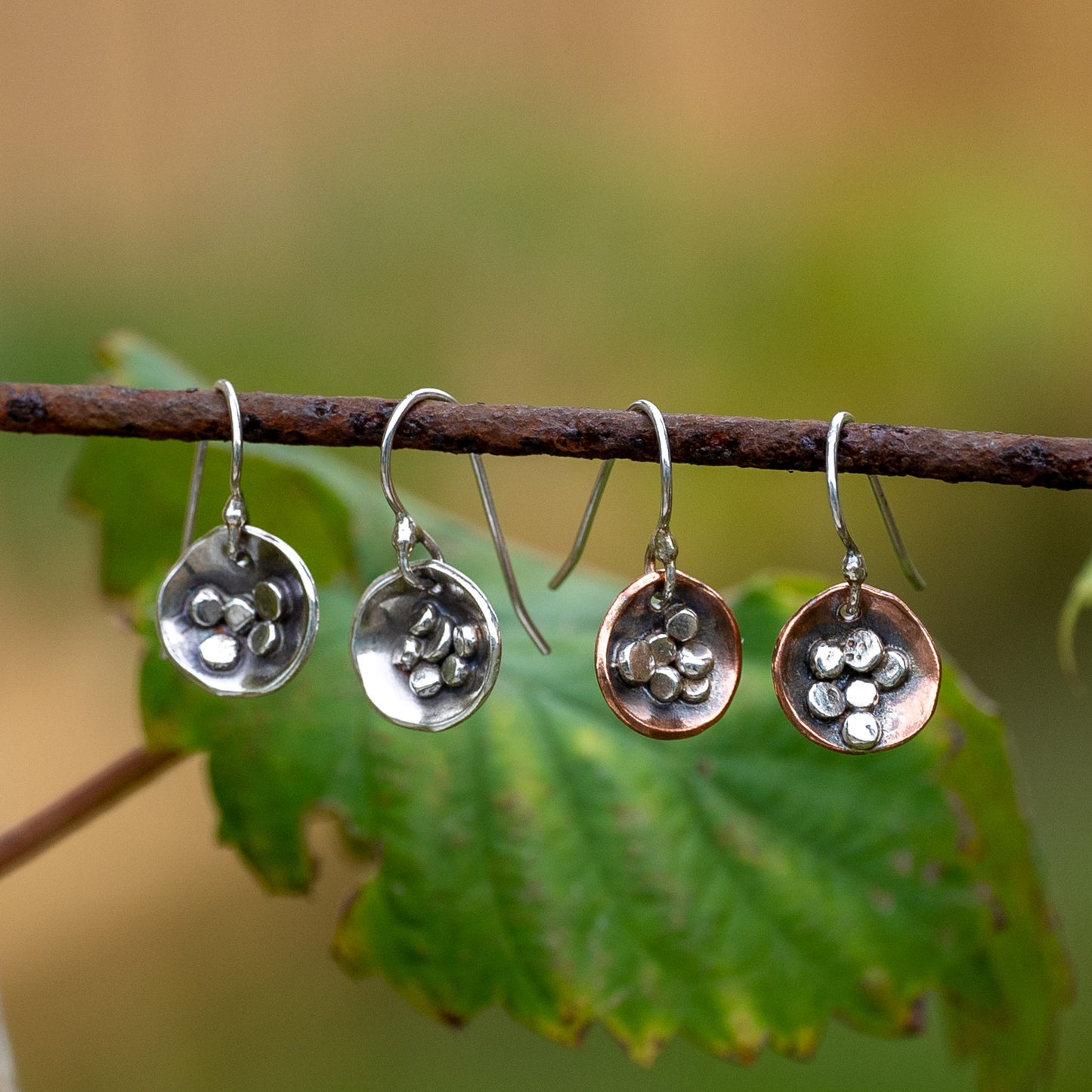 Birds Nest Fungi Earrings