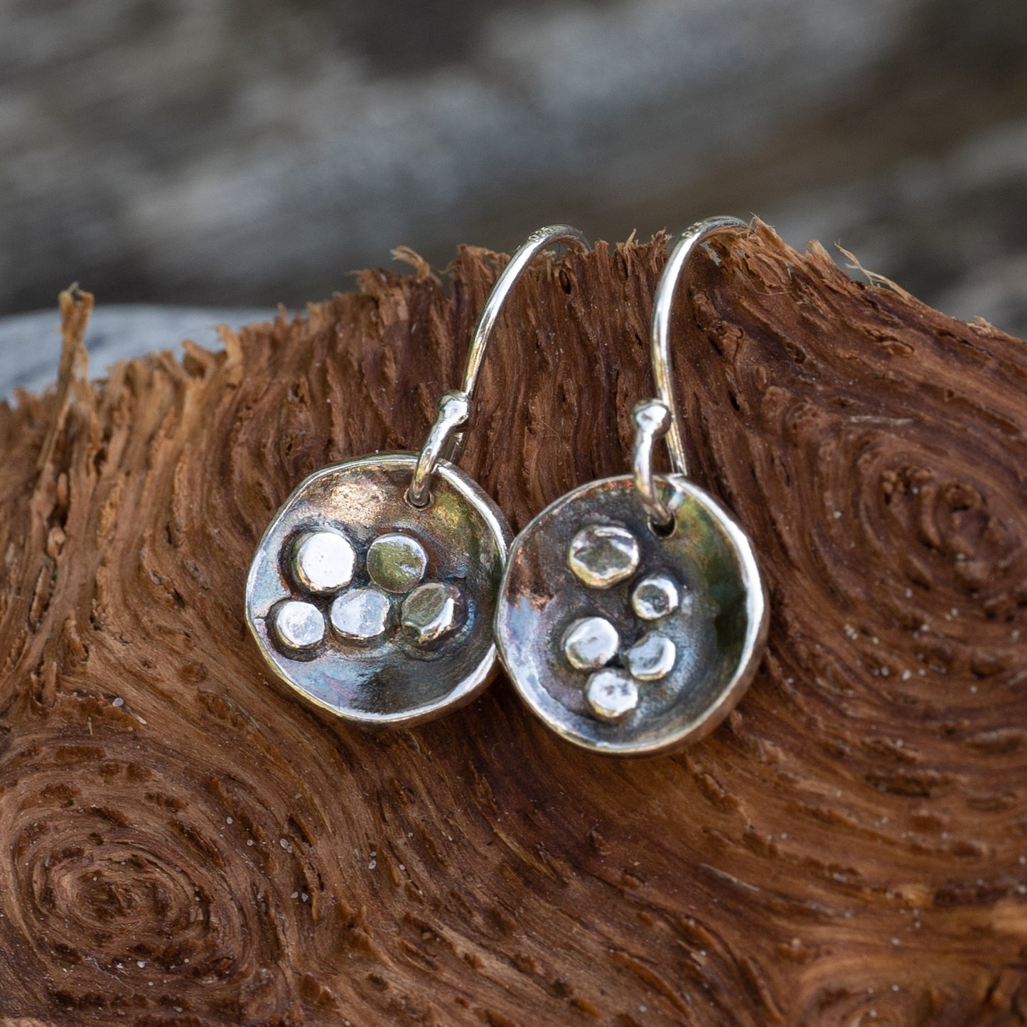 Birds Nest Fungi Earrings