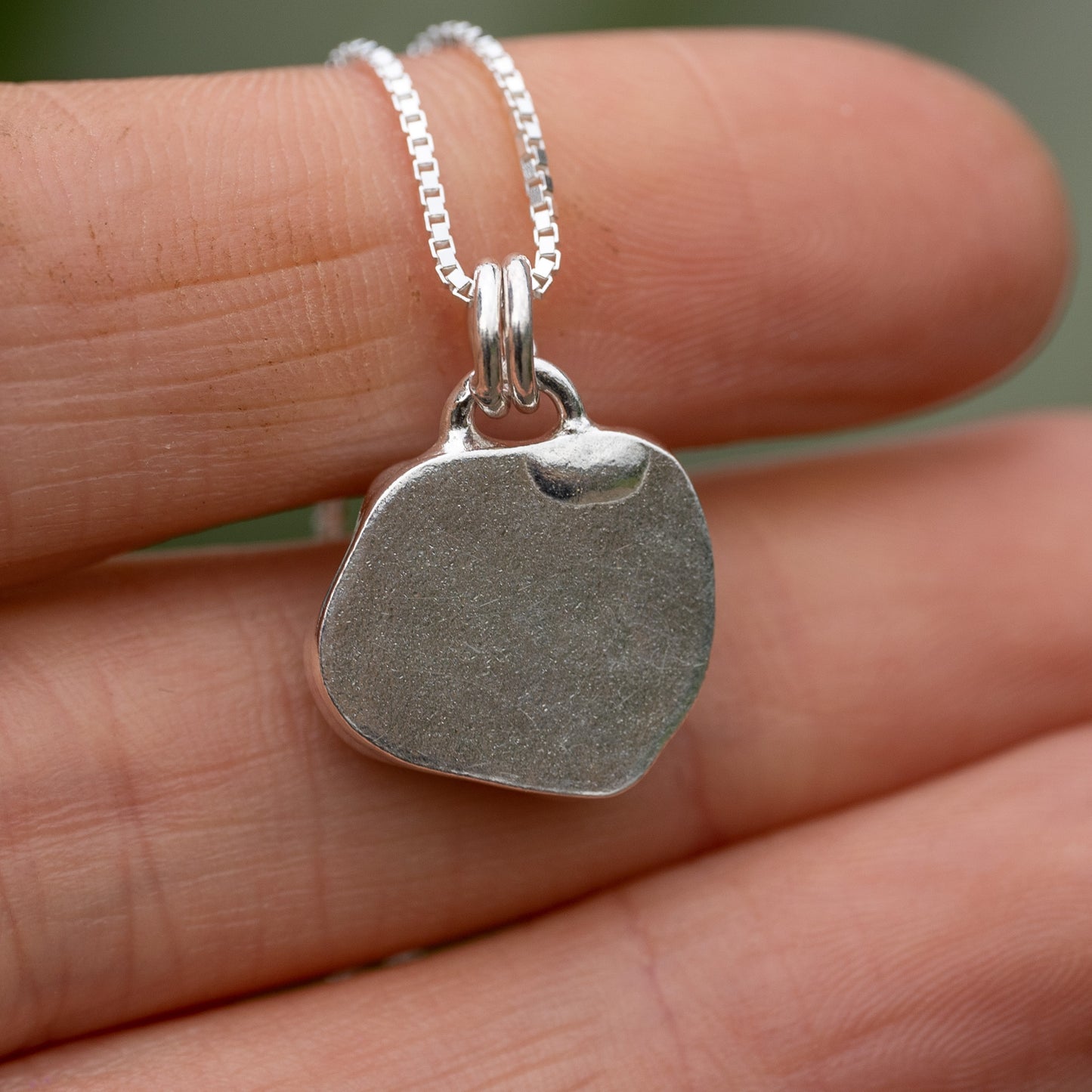 Dorset Green Seaglass Necklace