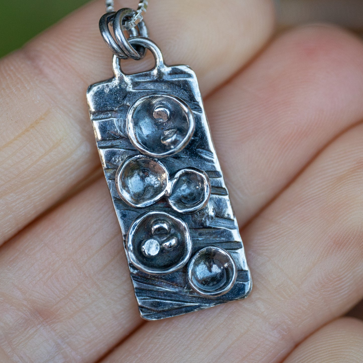 Birds Nest Fungi Pendant