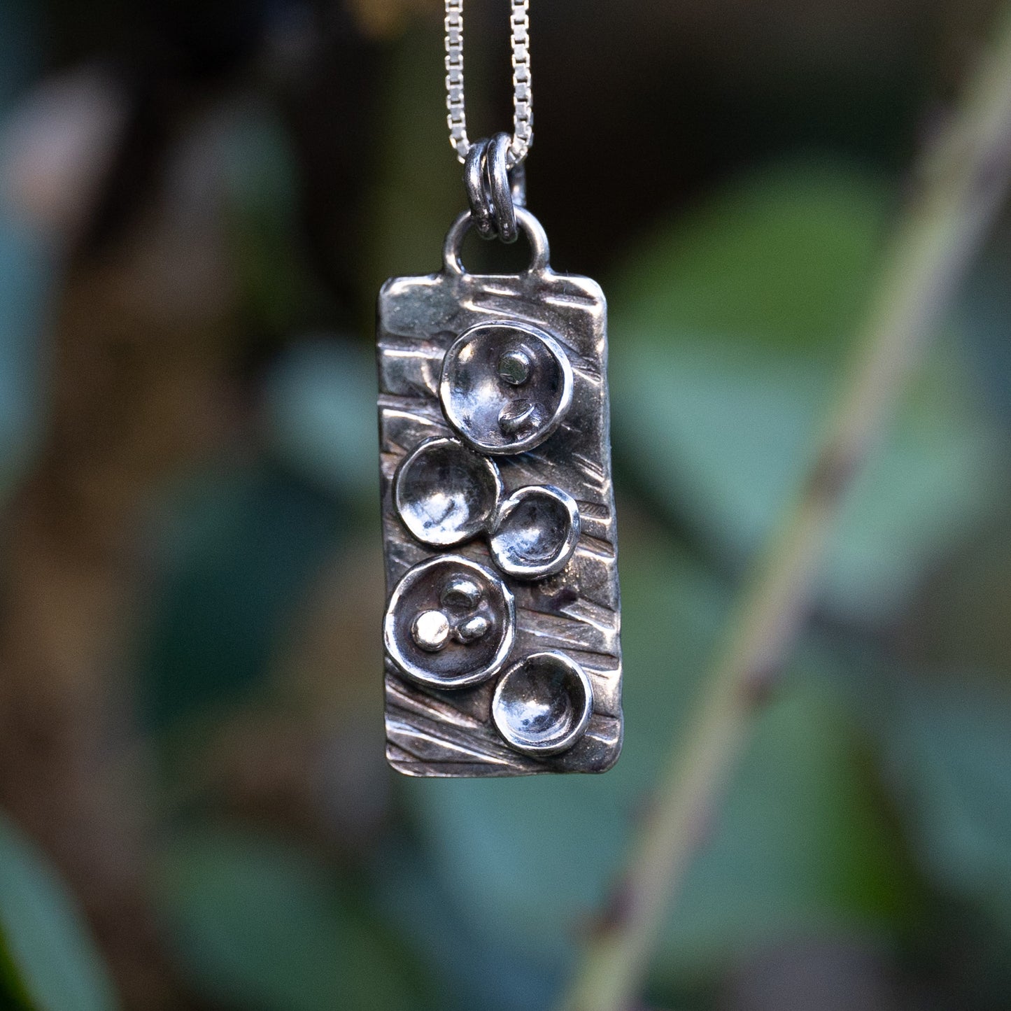 Birds Nest Fungi Pendant