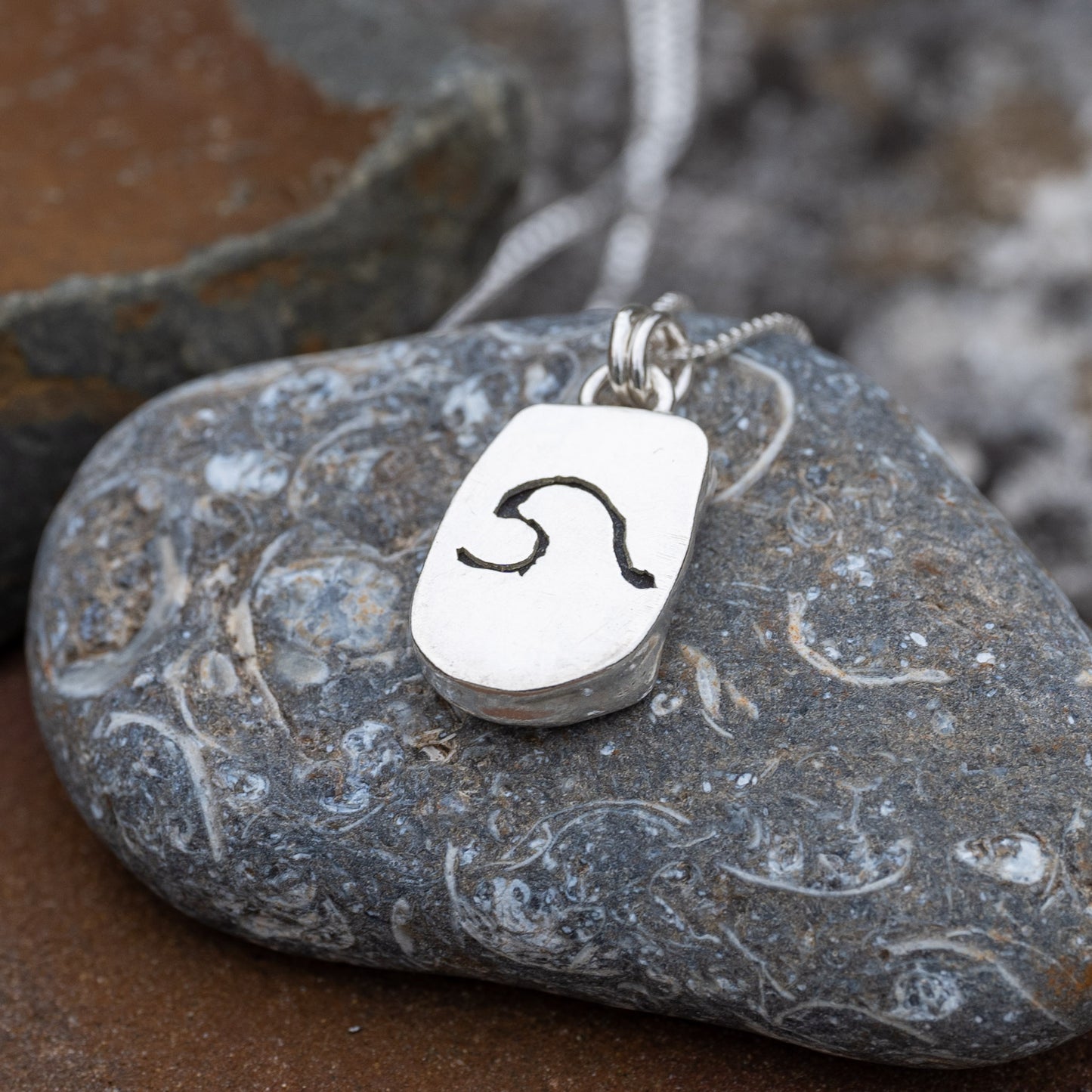 Dorset Brown Seaglass Necklace