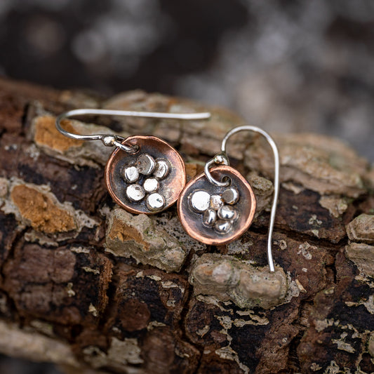 Birds Nest Fungi Earrings