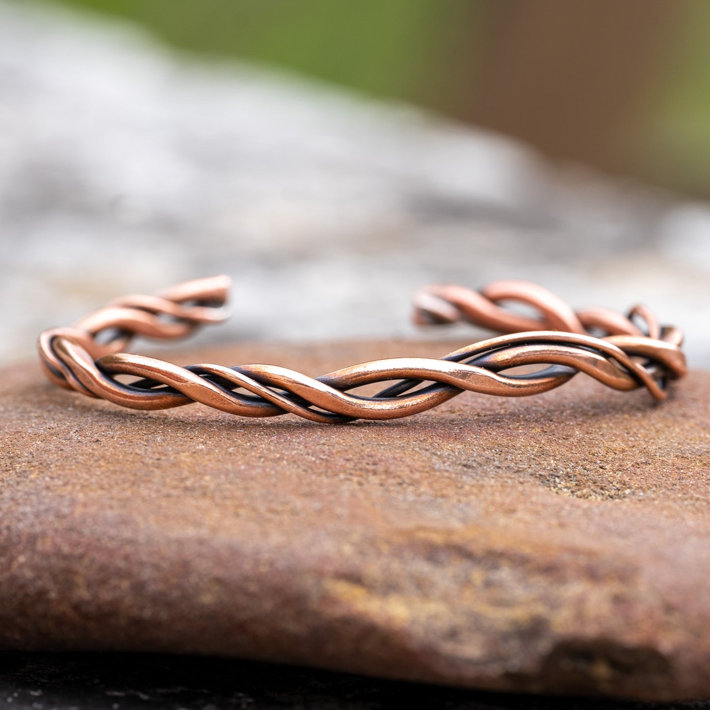 Copper Vine Bangle