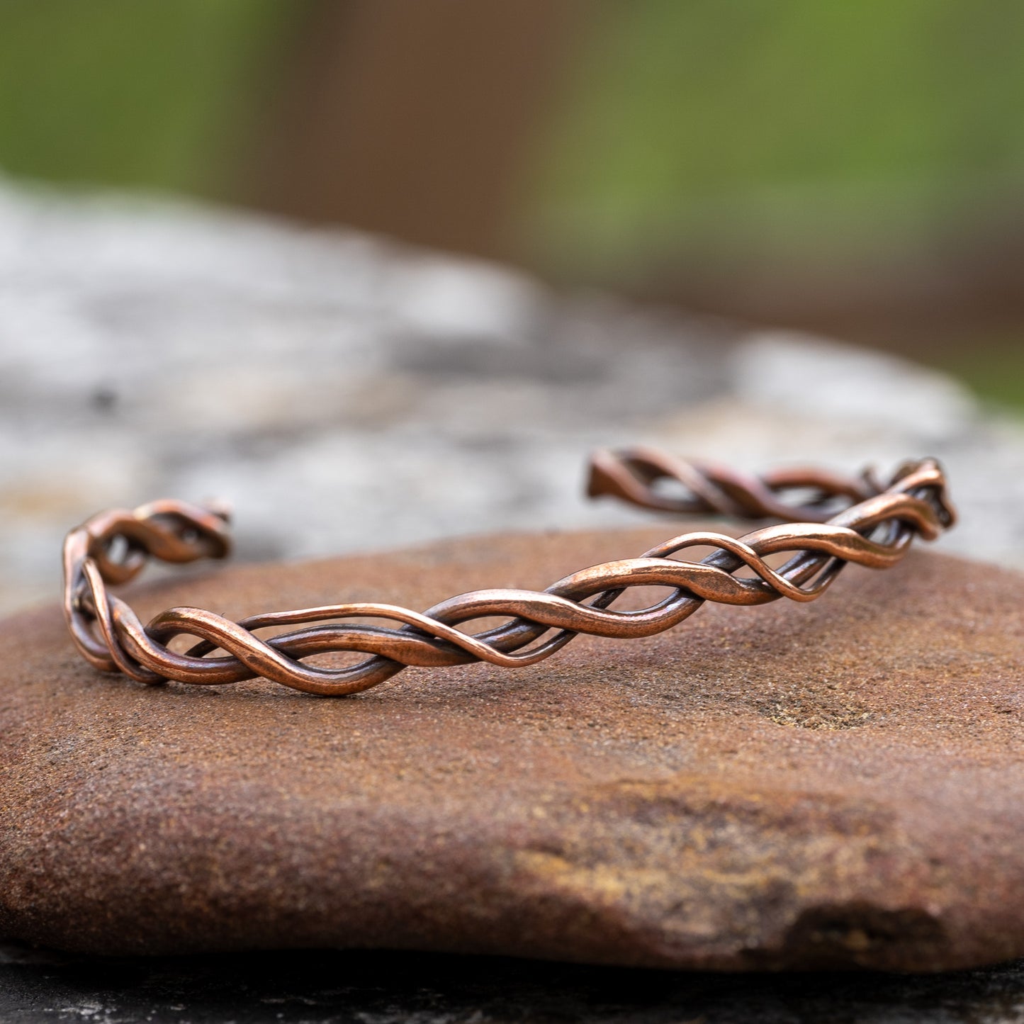 Copper Vine Bangle