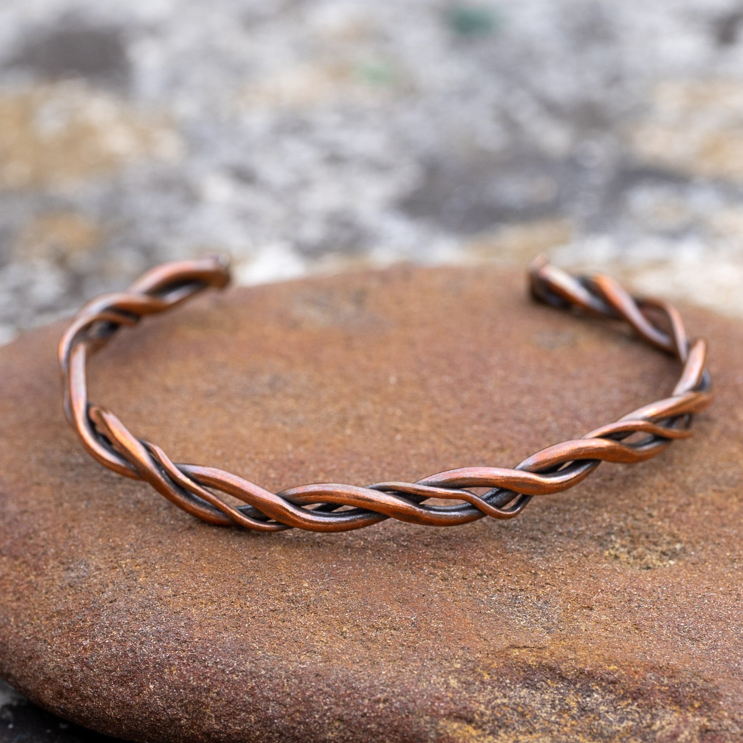 Copper Vine Bangle