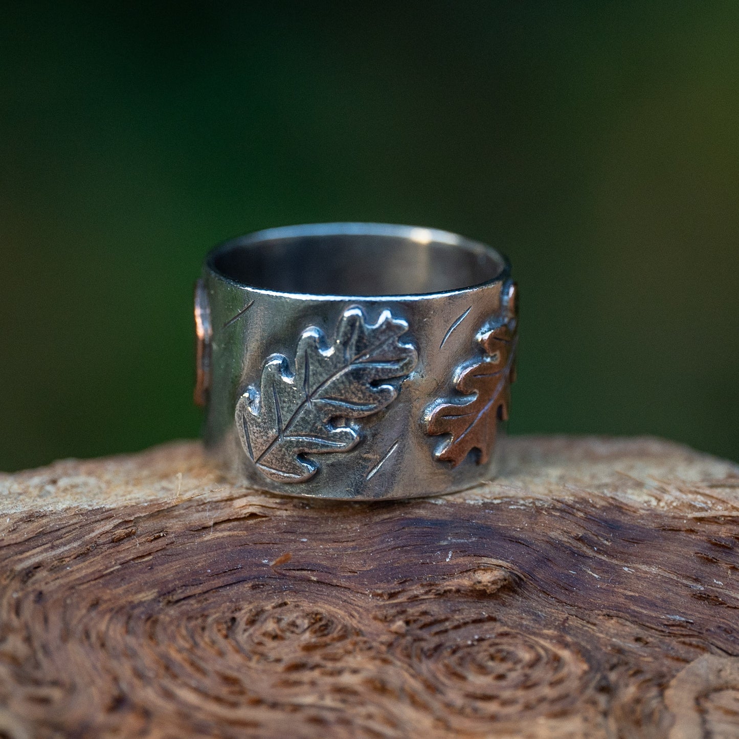 Oak Leaf Ring - Size U