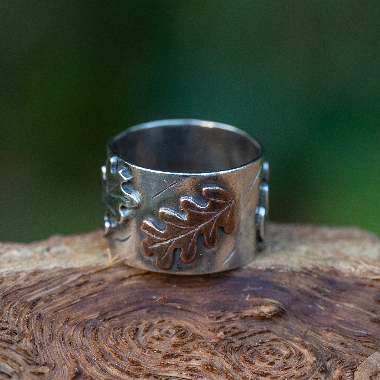 Oak Leaf Ring - Size U