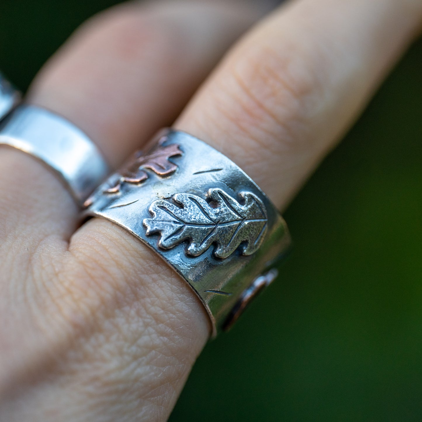 Oak Leaf Ring - Size U