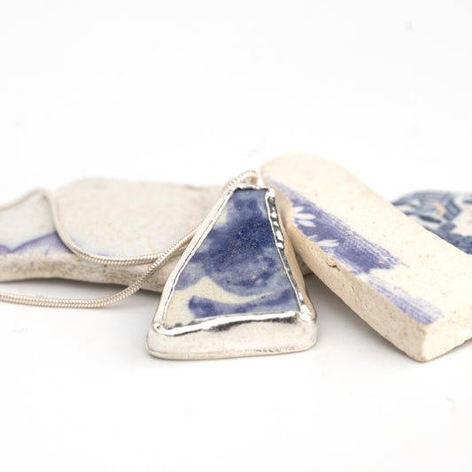 Whitby Sea Pottery Necklace